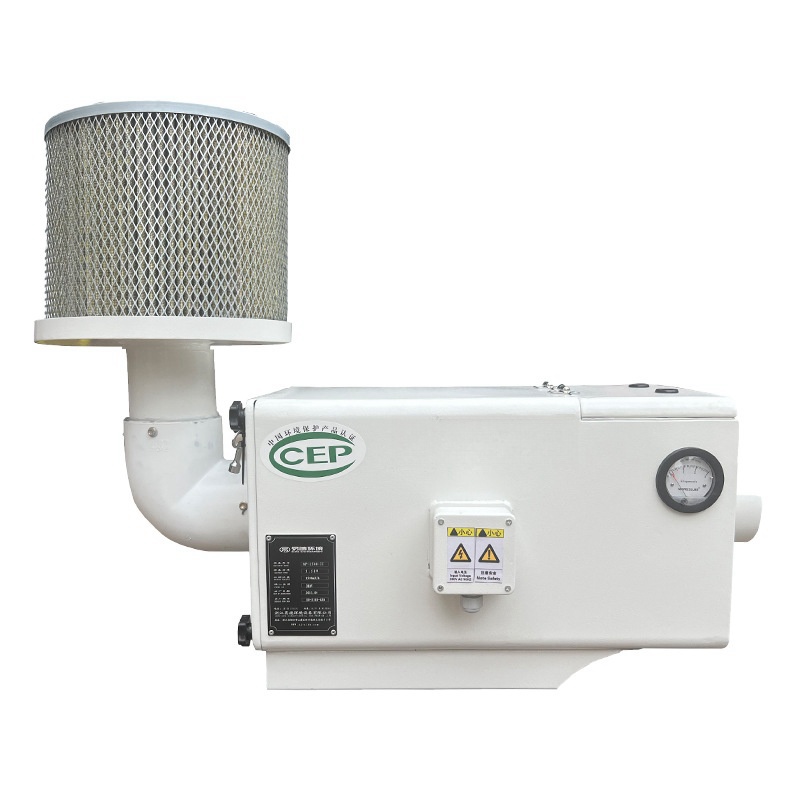 Small mechanical oil mist collector with HEPA